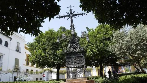 La plaza de Santa Cruz, donde están enterradas las cenizas de Murillo