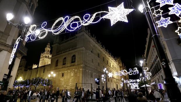 El centro de Sevilla, a tope