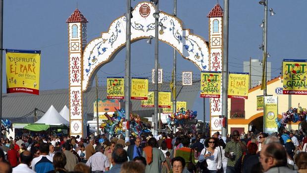 La Feria de Abril de Barcelona en el recinto del Forum en una ediciión anterior