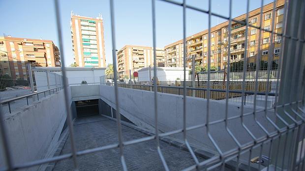 Parking construido por Resipark en la plaza Rafael Salgado, del barrio de Bami