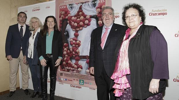 Presentación de la Exhibición de Enganches, en la Fundación Cruzcampo