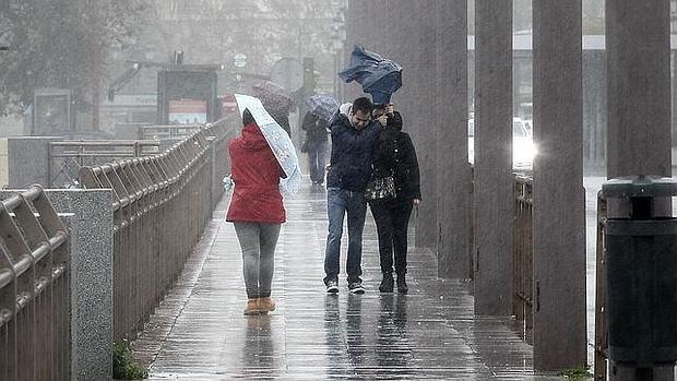 Fin de semana pasado por agua en Sevilla