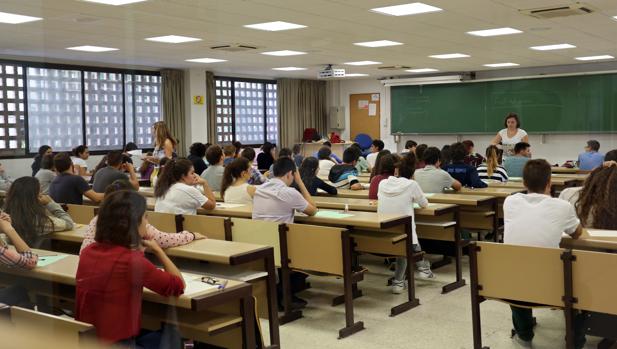 Examen de selectividad en Sevilla