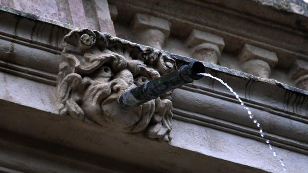 Una de las gárgolas de la Catedral de Sevilla