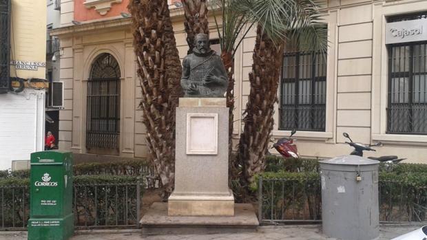 El monumento a Cervantes