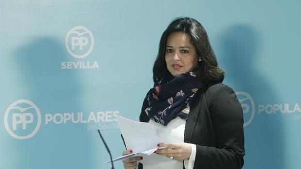 Virginia Pérez, actual secretaria general del PP de Sevilla