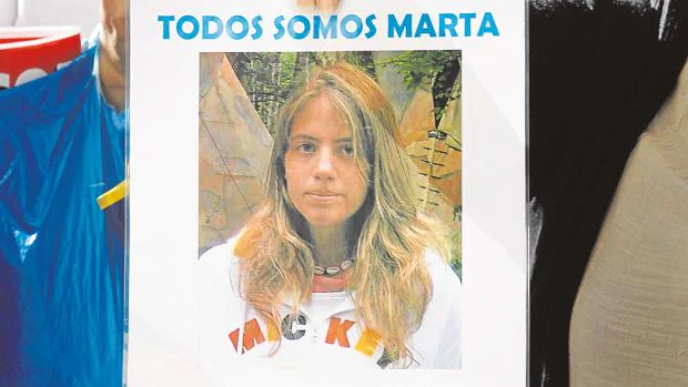 Cartel de la desaparecida Marta del Castillo
