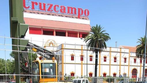 La antigua fábrica de Cruzcampo de Sevilla