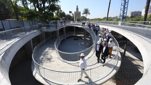 El paseo Marqués de Contadero está en obras