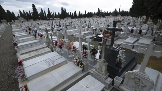 Vista del cementerio de San Fernando, en Sevilla