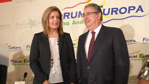 Juan Ignacio Zoido, junto a Fátima Báñez, en una imagen reciente
