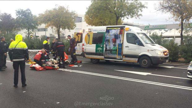 Muere el ciclista atropellado en la avenida de Montesierra por un conductor ebrio y drogado