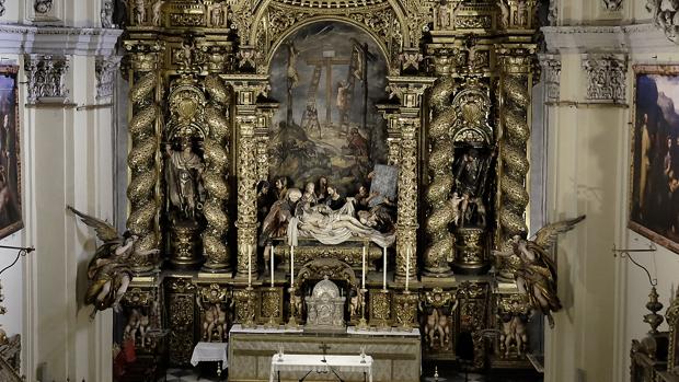 El altar de la Santa Caridad