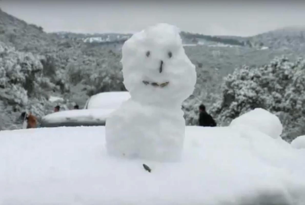 Así fue la nevada sobre Sevilla de 2010 según YouTube