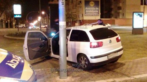 Pasa a disposición judicial tras estrellar su coche junto al Parque Amate y dar positivo en alcohol y drogas