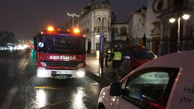 El Paseo Colón ha estado cortado duarnte una hora