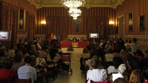 El Salón Colón del Ayuntamiento