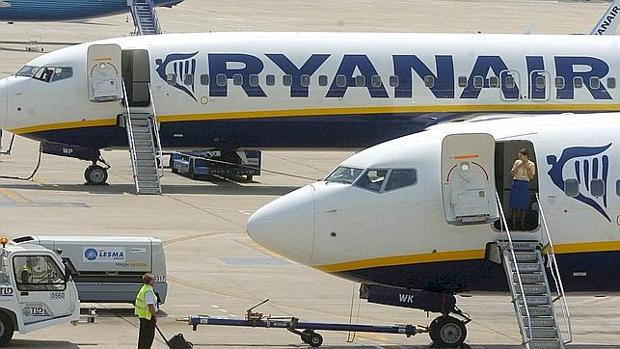 Vuelos de Ryanair, una de las compañías de bajo coste más conocidas