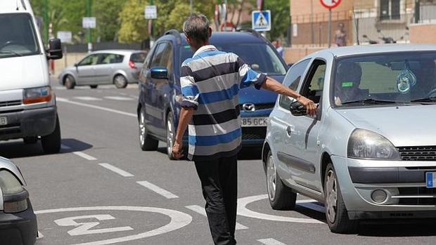 La discusión entre los gorrillas se produjo en el entorno de la estación de Santa Justa