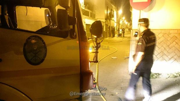 Cuatro personas resultadon afectadas tras el incendio ocurrido en la noche del lunes