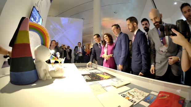 La memoria de la Expo92, al alcance de los sevillanos en el pabellón de la Navegación