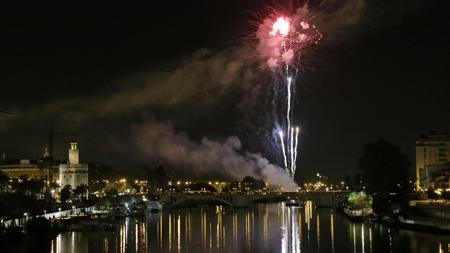 Fuegos artificiales de la Feria 2016