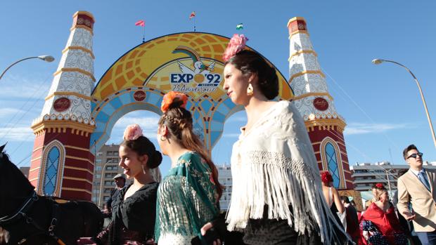 Ambiente de Feria este lunes