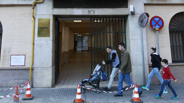 La sede de Emasesa, en la calle Escuelas Pías