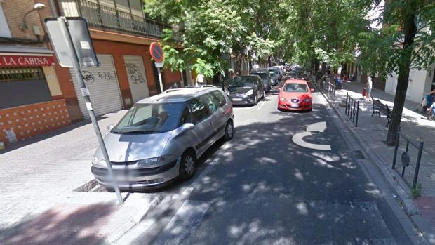 Calle Afán de Ribera donde se ha producido el robo en una vivienda