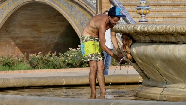 Suben las temperaturas con máximas de 40 grados en Sevilla