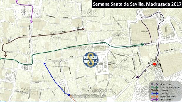 El vídeo que demuestra el efecto dominó de la primera avalancha en la Madrugada