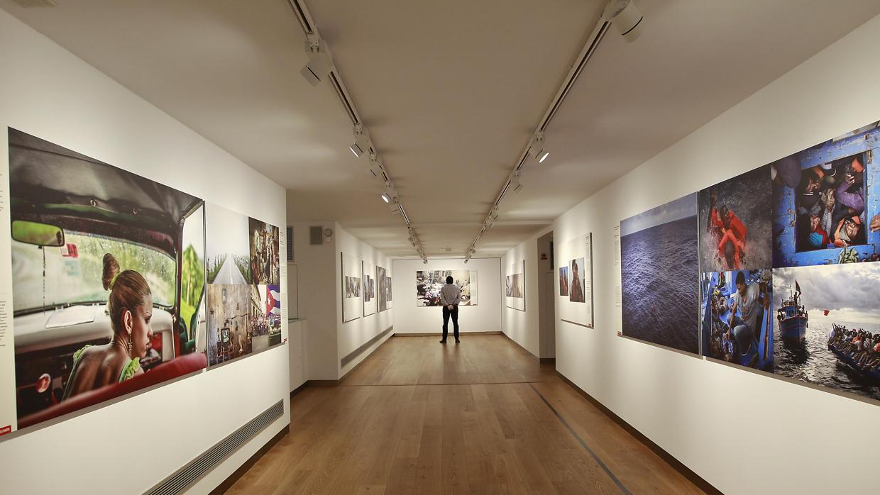 Sala Murillo del centro cultural Cajasol que está en la plaza de San Francisco