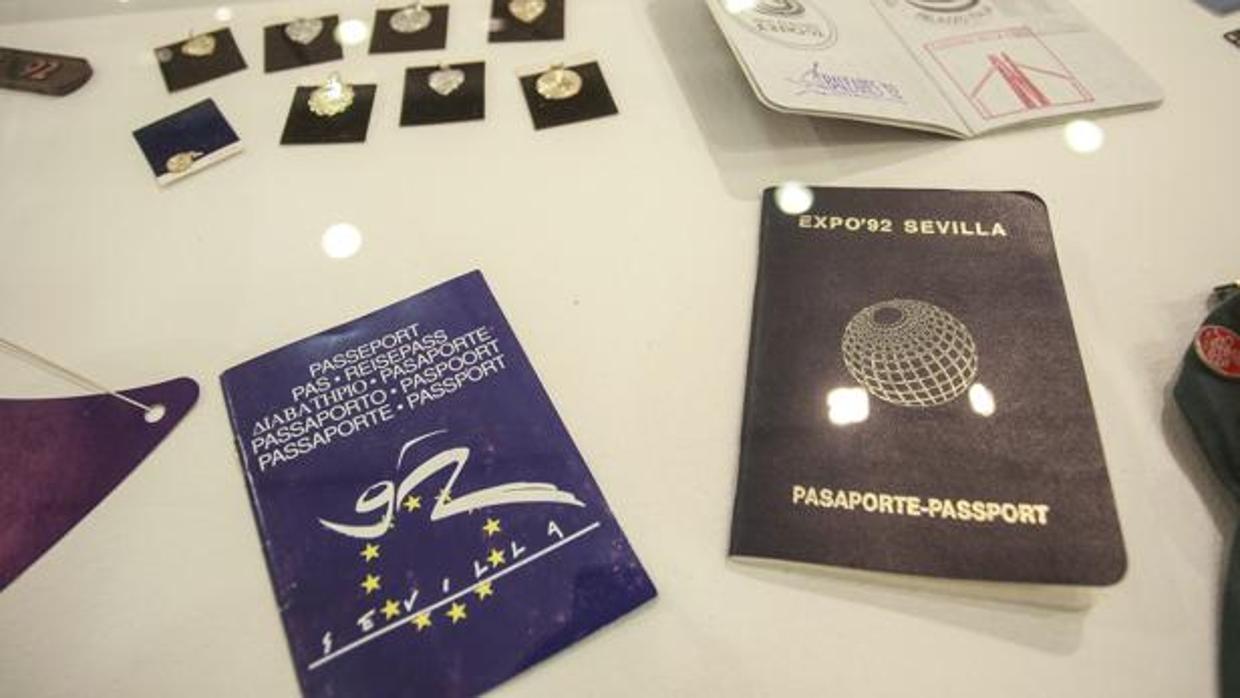 Los famosos «pasaportes» de la Expo 92