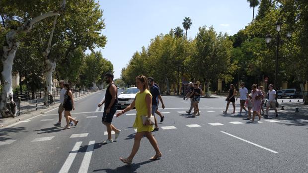 Concluye la repavimentación de la avenida Menéndez Pelayo de Sevilla