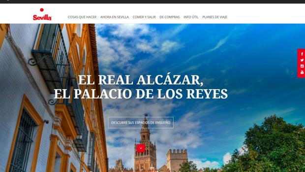 La web del Consorcio de Turismo de Sevilla se estrena año y medio después de presentarse