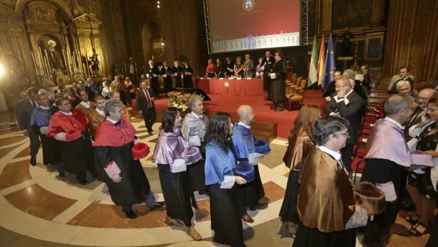 El solemne acto de apertura del Curso Académico de las Universidades Públicas de Andalucía