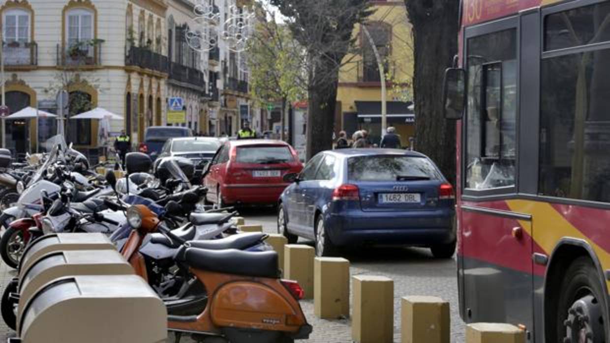 La limitación de velocidad máxima afecta a todo el perímetro del casco histórico