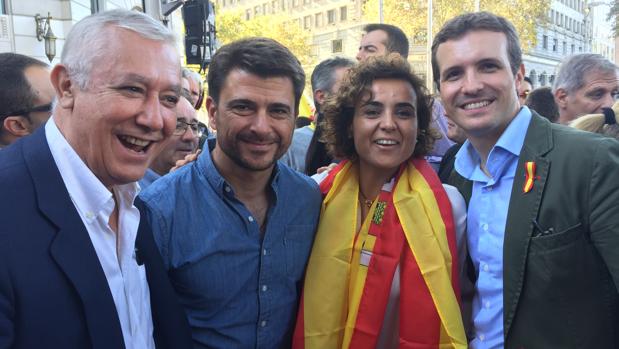 Javier Arenas respalda a Beltrán Pérez como candidato a la Alcaldía de Sevilla