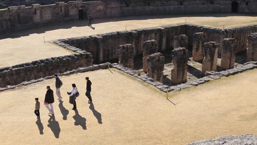 Vista del conjunto arqueológico de Itálica
