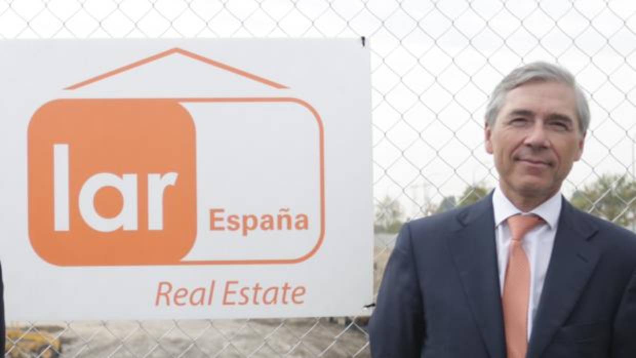 Miguel Pereda, presidente de la socimi Lar España Real Estate, promotora del centro comercial Palmas Altas