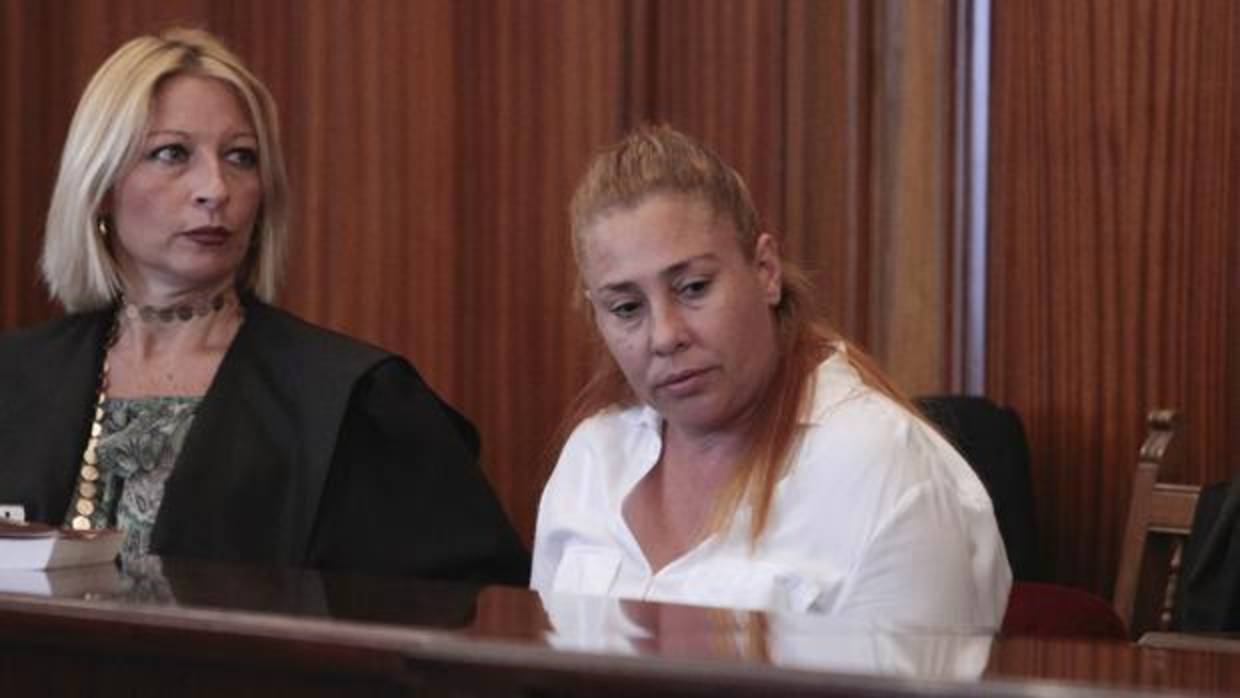 La acusada María del Carmen Quero durante el juicio celebrado en la Audiencia en mayo