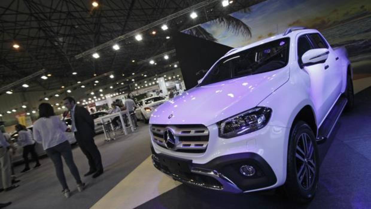 En nuevo pick-up de Mercedes, una de las novedades del Salón del Motor de Ocasión