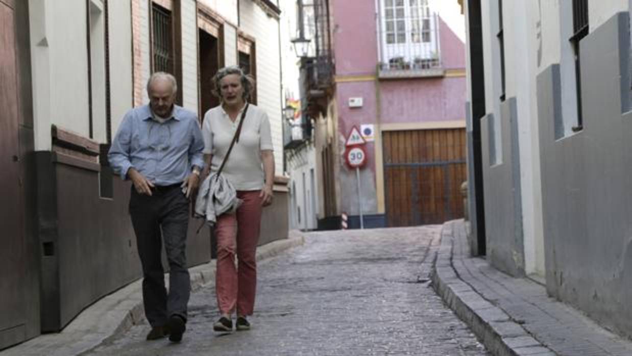 Calle Guzmán el Bueno, en el barrio de Santa Cruz