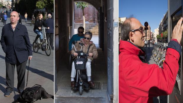 El Centro de Sevilla, cerrado para las personas con discapacidad