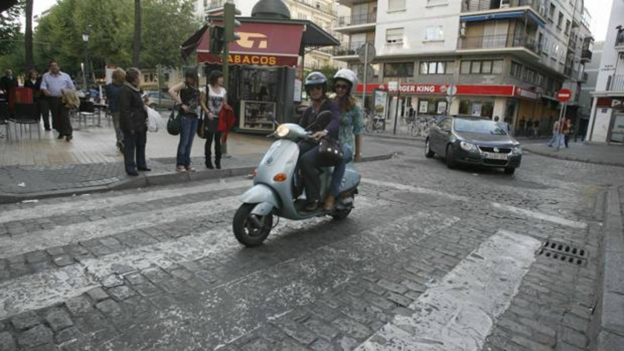 Cera en la calle Zaragoza, en una imagen de archivo