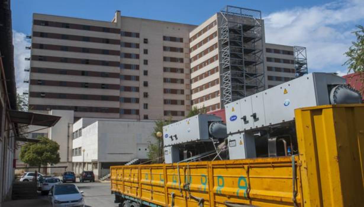 Las obras de reforma del Hospital Militar de Sevilla comenzaron en 2006 y fueron paralizadas en 2011