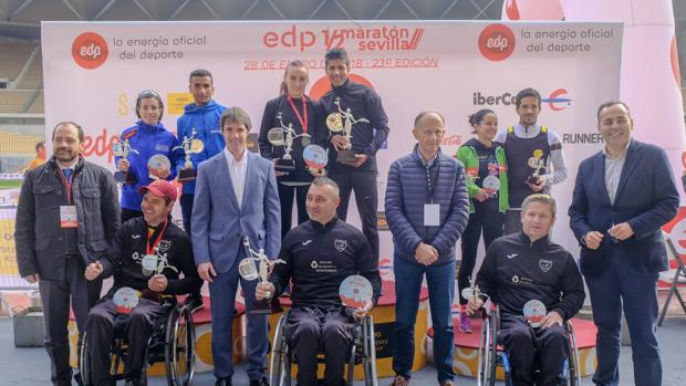 Lily Patridge y Zouhair Talbi se imponen en un Medio Maratón de récord en Sevilla