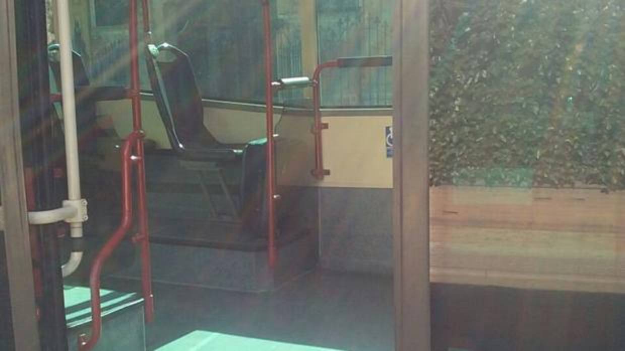 La maleta sospechosa en el autobús