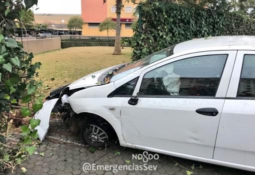 El conductor del vehículo siniestrado resultó ileso