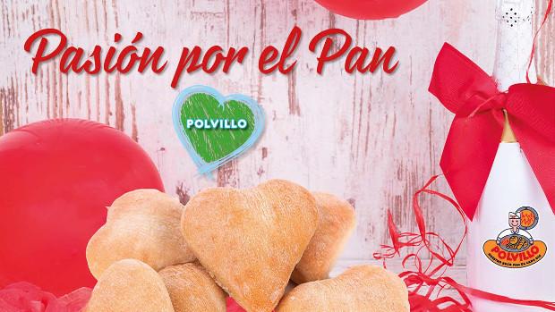 Chapata con forma de corazón y otros panes para acompañar tus platos este San Valentín
